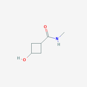 3-Hydroxy-cyclobutanecarboxylic acid methylamide
