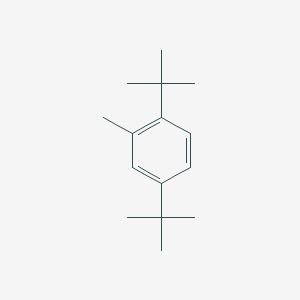 molecular formula C15H24 B14225639 Benzene, 1,4-bis(1,1-dimethylethyl)-2-methyl- CAS No. 578720-57-7