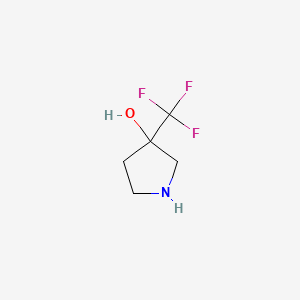 3-(Trifluoromethyl)pyrrolidin-3-ol