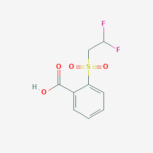 2-(2,2-Difluoroethanesulfonyl)benzoic acid