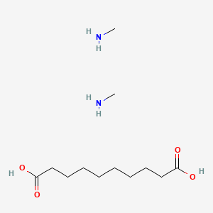 molecular formula C12H28N2O4 B14225815 Decanedioic acid;methanamine CAS No. 827305-08-8