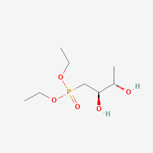 molecular formula C8H19O5P B14225847 Diethyl [(2R,3S)-2,3-dihydroxybutyl]phosphonate CAS No. 828268-14-0