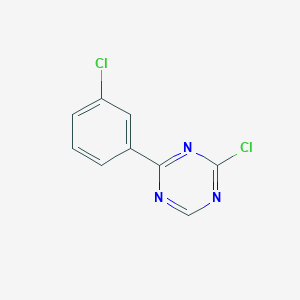 2-Chloro-4-(3-chlorophenyl)-1,3,5-triazine