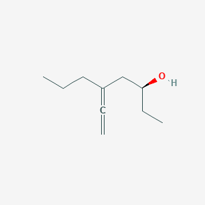 molecular formula C10H18O B14225972 (3S)-5-Ethenylideneoctan-3-ol CAS No. 821782-64-3