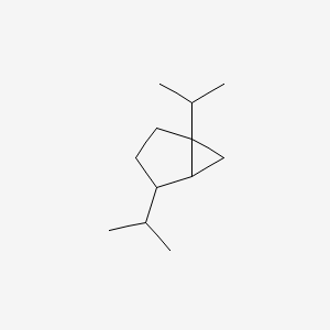 molecular formula C12H22 B14226018 1,4-Di(propan-2-yl)bicyclo[3.1.0]hexane CAS No. 821771-26-0