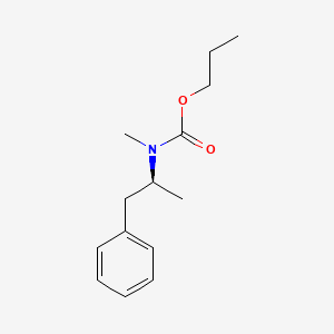 molecular formula C14H21NO2 B14226178 Propyl methyl[(2S)-1-phenylpropan-2-yl]carbamate CAS No. 667426-47-3