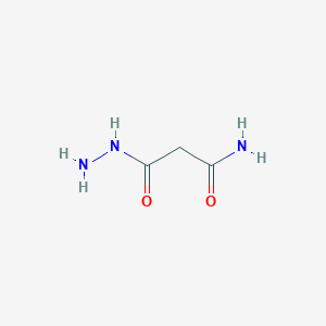 molecular formula C3H7N3O2 B14226204 3-Hydrazinyl-3-oxopropanamide CAS No. 500896-63-9