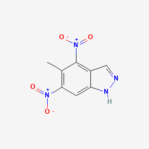 5-methyl-4,6-dinitro-1H-indazole