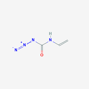 molecular formula C3H4N4O B14226307 Ethenylcarbamyl azide CAS No. 823810-44-2