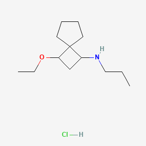 3-ethoxy-N-propylspiro[3.4]octan-1-amine hydrochloride