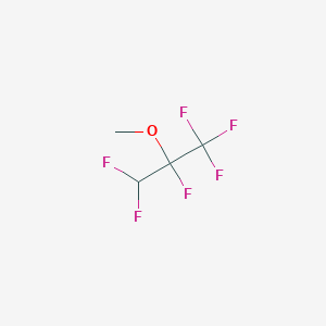 molecular formula C4H4F6O B14226372 1,1,1,2,3,3-Hexafluoro-2-methoxypropane CAS No. 568550-25-4