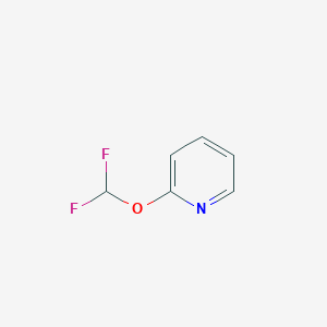 molecular formula C6H5F2NO B1422638 2-(Difluoromethoxy)pyridine CAS No. 865075-07-6