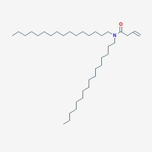 molecular formula C36H71NO B14226530 N,N-Dihexadecylbut-3-enamide CAS No. 631912-81-7
