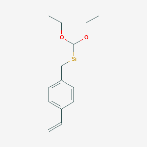 molecular formula C14H20O2Si B14226670 CID 78067851 