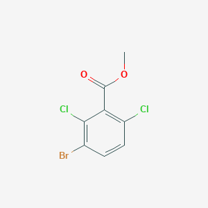 molecular formula C8H5BrCl2O2 B1422669 Methyl 3-bromo-2,6-dichlorobenzoate CAS No. 232277-30-4