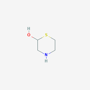 molecular formula C4H9NOS B1422671 2-Thiomorpholinol CAS No. 2097678-00-5