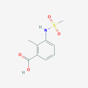 2-Methyl-3-[(methylsulfonyl)amino]benzoic acid