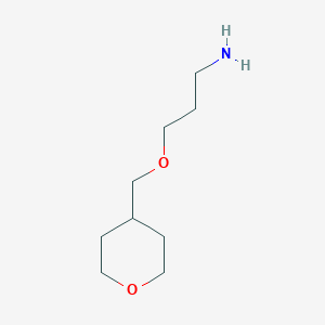 3-(Oxan-4-ylmethoxy)propan-1-amine