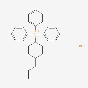 molecular formula C27H32BrP B14226882 Triphenyl(4-propylcyclohexyl)phosphanium bromide CAS No. 628319-55-1