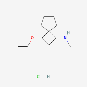 3-ethoxy-N-methylspiro[3.4]octan-1-amine hydrochloride