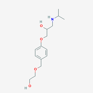 molecular formula C15H25NO4 B1422690 Des O-isopropyl Bisoprolol CAS No. 109791-18-6