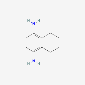 molecular formula C10H14N2 B1422697 5,6,7,8-Tetrahydronaphthalene-1,4-diamine CAS No. 861331-69-3