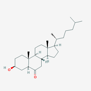 molecular formula C27H46O2 B014227 6-Ketocholestanol CAS No. 1175-06-0