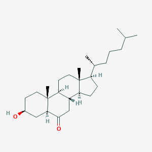 molecular formula C₂₇H₄₆O₂ B014227 6-Ketocholestanol CAS No. 1175-06-0