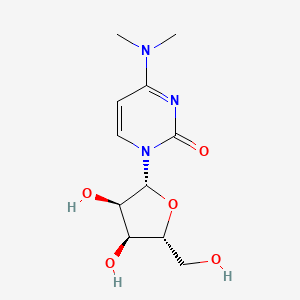 molecular formula C11H17N3O5 B1422700 N,N-Dimethylcytidine CAS No. 13007-43-7