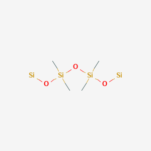 molecular formula C4H12O3Si4 B14227005 CID 59893036 
