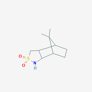 molecular formula C₁₀H₁₇NO₂S B142271 (-)-10,2-樟脑磺酰胺 CAS No. 94594-90-8