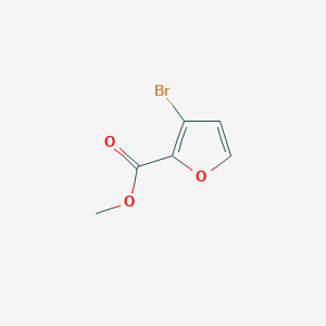 molecular formula C6H5BrO3 B1422711 Methyl 3-bromofuran-2-carboxylate CAS No. 59862-77-0