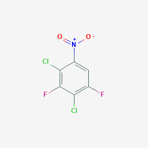 molecular formula C6HCl2F2NO2 B1422712 2,4-Dichloro-3,5-difluoronitrobenzene CAS No. 774-19-6