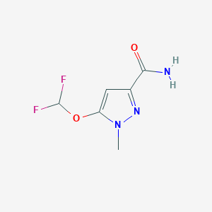 5-(difluoromethoxy)-1-methyl-1H-pyrazole-3-carboxamide