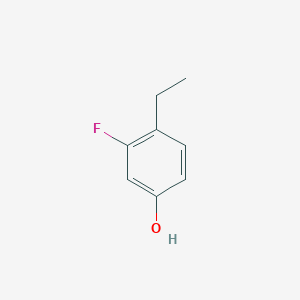 molecular formula C8H9FO B1422718 4-Ethyl-3-fluorophenol CAS No. 326493-65-6