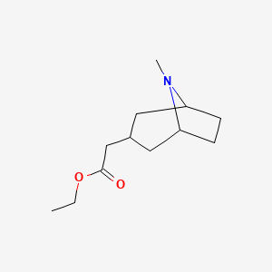 Ethyl 2-{8-methyl-8-azabicyclo[3.2.1]octan-3-yl}acetate