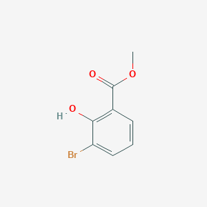 molecular formula C8H7BrO3 B1422725 Methyl 3-bromo-2-hydroxybenzoate CAS No. 28165-45-9