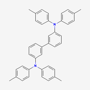 molecular formula C40H36N2 B1422727 3,3'-Bis[di(p-tolyl)amino]biphenyl CAS No. 161485-60-5