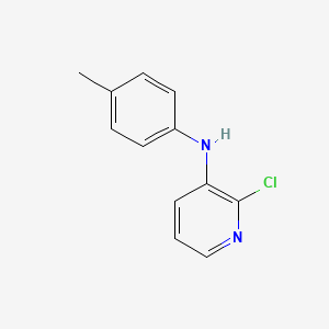 molecular formula C12H11ClN2 B14227412 3-Pyridinamine, 2-chloro-N-(4-methylphenyl)- CAS No. 509953-51-9
