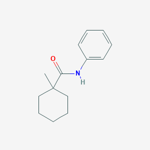 molecular formula C14H19NO B1422774 1-甲基-N-苯基环己烷-1-甲酰胺 CAS No. 50993-21-0
