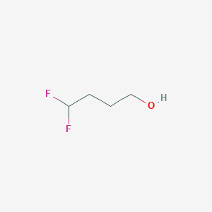 molecular formula C4H8F2O B1422780 4,4-Difluorobutan-1-ol CAS No. 272440-79-6