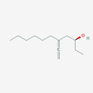 molecular formula C13H24O B14227841 (3S)-5-Ethenylideneundecan-3-OL CAS No. 821782-66-5