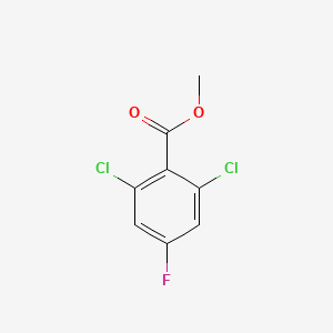 molecular formula C8H5Cl2FO2 B1422788 Methyl 2,6-dichloro-4-fluorobenzoate CAS No. 232275-56-8