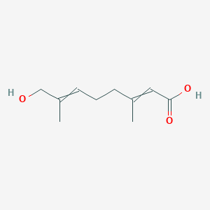 8-Hydroxy-3,7-dimethylocta-2,6-dienoic acid