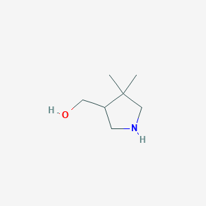 (4,4-Dimethylpyrrolidin-3-yl)methanol
