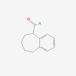 6,7,8,9-tetrahydro-5H-benzo[7]annulene-5-carbaldehyde