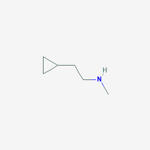 molecular formula C6H13N B1422833 (2-Cyclopropylethyl)(methyl)amine CAS No. 161353-92-0