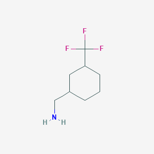 [3-(Trifluoromethyl)cyclohexyl]methanamine
