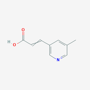 3-(5-Methylpyridin-3-yl)prop-2-enoic acid