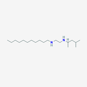 molecular formula C19H42N2 B14228600 N~1~-(4-Methylpentan-2-yl)-N~2~-undecylethane-1,2-diamine CAS No. 627522-41-2
